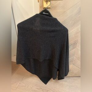 CYNTHIA ROWLEY 100% Cashmere Asymmetrical
Poncho Wrap Shawl Black
One Sz Luxe(S)